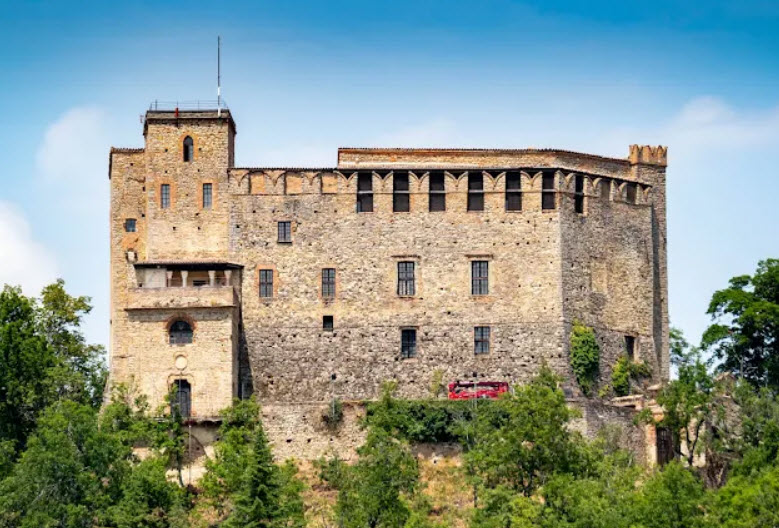 Castello Dal Verme di Zavattarello, Italy
